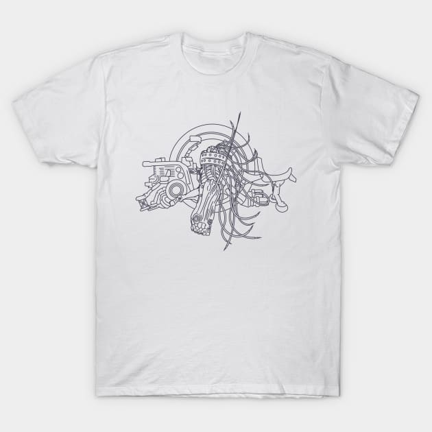 Hard Suit T-Shirt by zody